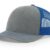 Heather Grey Royal Blue