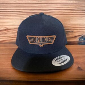 Top Uncle Leather Patch Hats