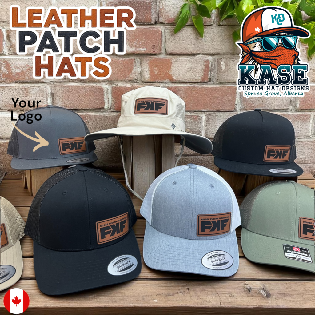Leather Patch Hats Canada