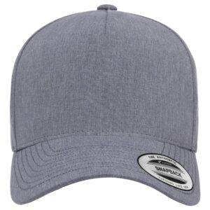 YP Classic 5389AP Snapback hat with custom leather patch hats Canada