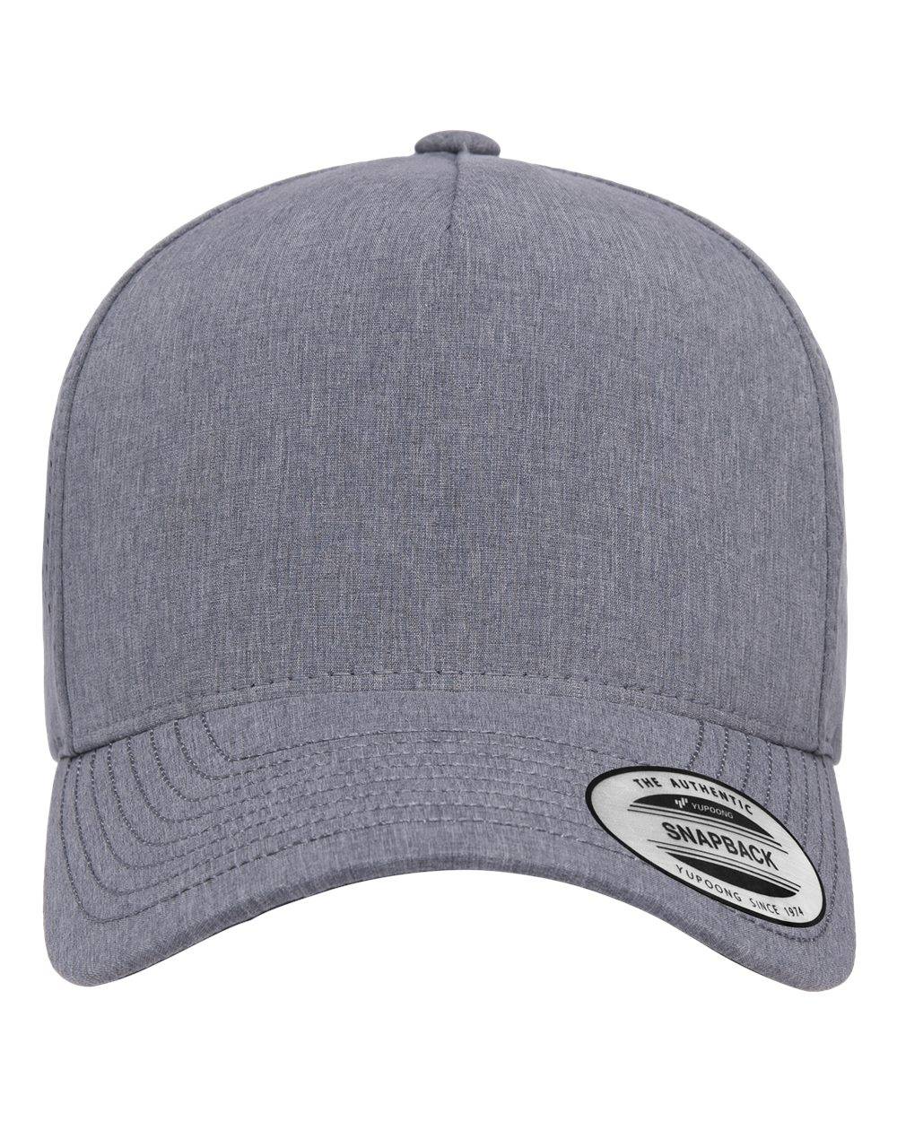 YP Classic 5389AP Snapback hat with custom leather patch hats Canada