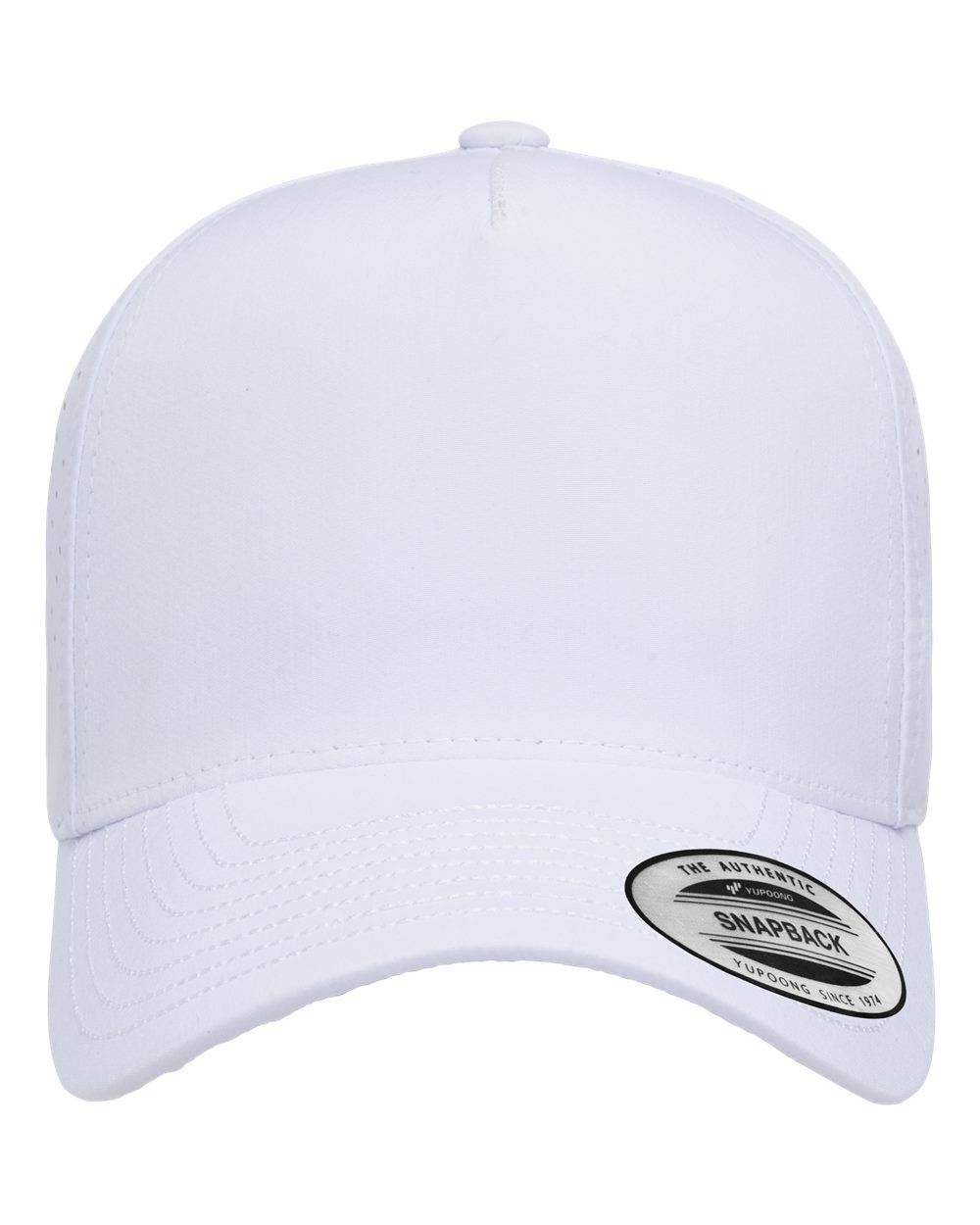 YP Classcic 5389AP Snapback hat with custom leather patch hats Canada