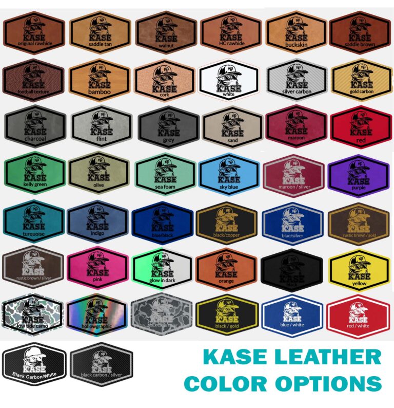KASE Leather color options