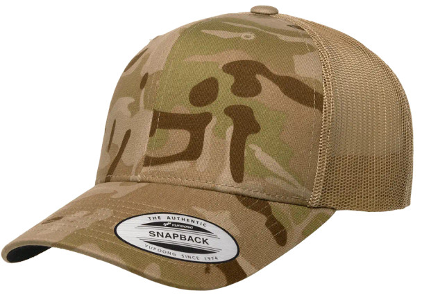 Multicam YP Classic hats with custom leather patches Canada